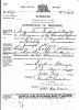 Joseph King & Martha Cotford Marriage Certificate Front